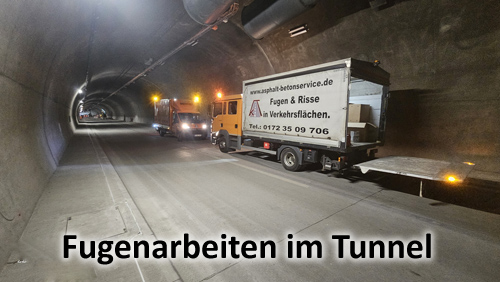 Fugenarbeiten-Tunnel